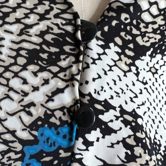 Snakeskin jersey jumpsuit S - Picture 3 of 4